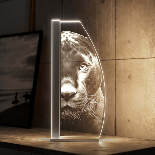 Tischleuchte Black Panther by LUVERRE, dimmbar