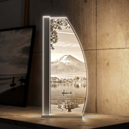 Tischleuchte Fuji by LUVERRE, dimmbar