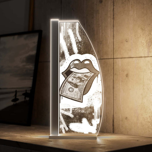Tischleuchte Hundred Dollar Lips by LUVERRE, dimmbar