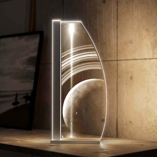 Tischleuchte Infinite Space by LUVERRE, dimmbar