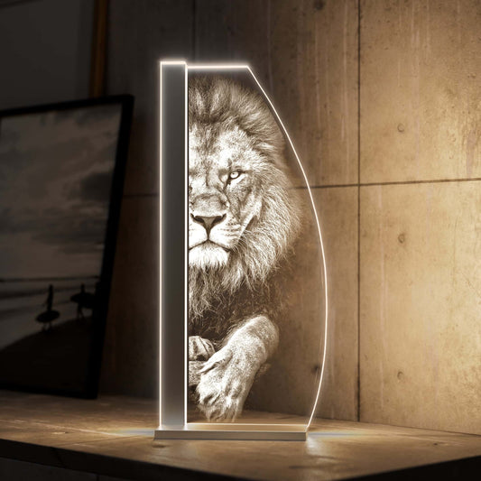 Tischleuchte King Lion by LUVERRE, dimmbar