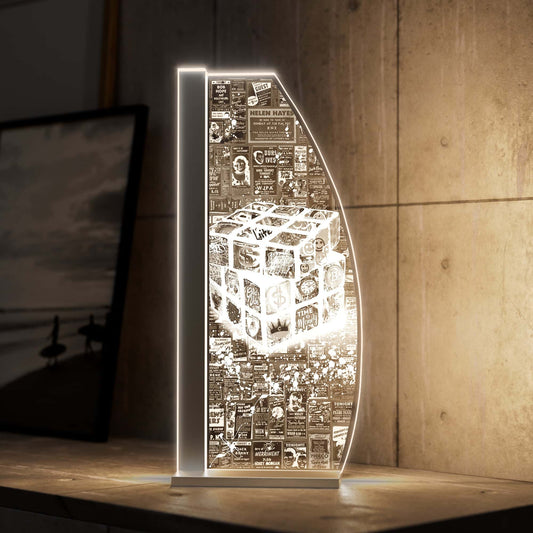 Tischleuchte Magic Cube by LUVERRE, dimmbar