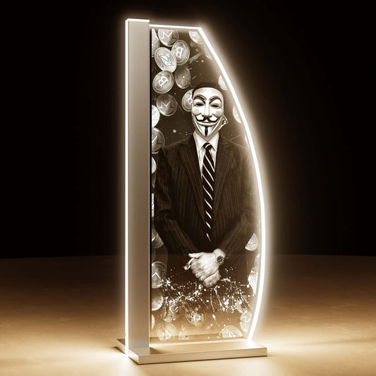 Tischleuchte Cryptoman by LUVERRE, dimmbar