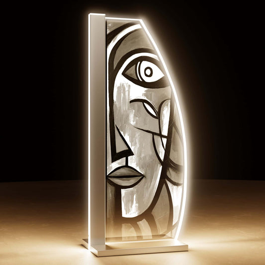 Tischleuchte Cubist Glow by LUVERRE, dimmbar