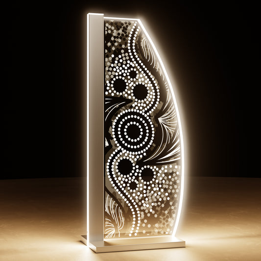 Tischleuchte Points of Art by LUVERRE, dimmbar