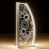 Tischleuchte Points of Art by LUVERRE, dimmbar