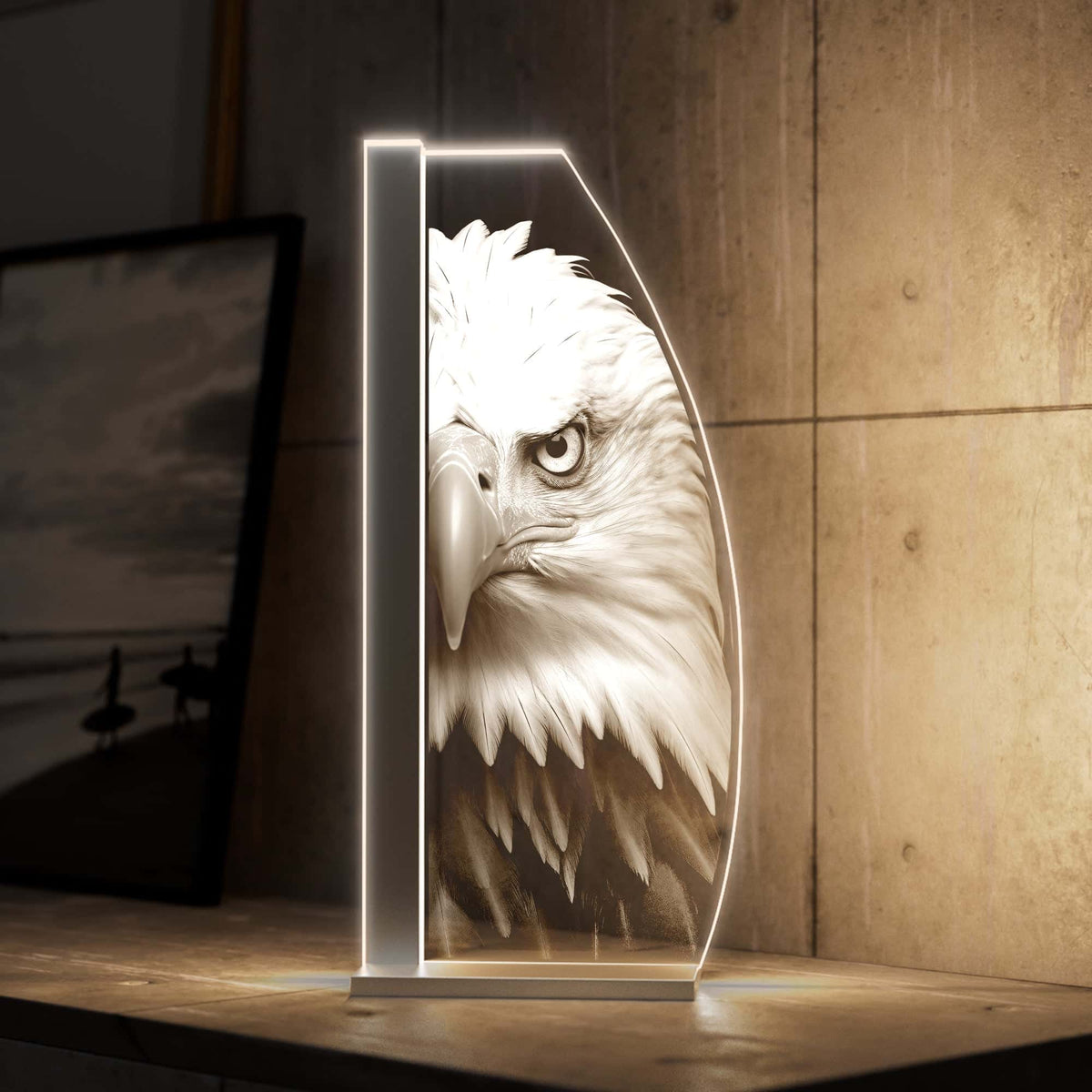 Tischleuchte Eagle Eye by LUVERRE, dimmbar