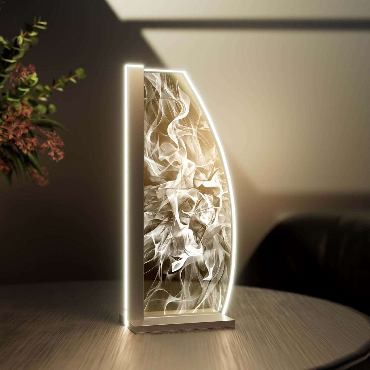 Tischleuchte Electra Mystique by LUVERRE, dimmbar