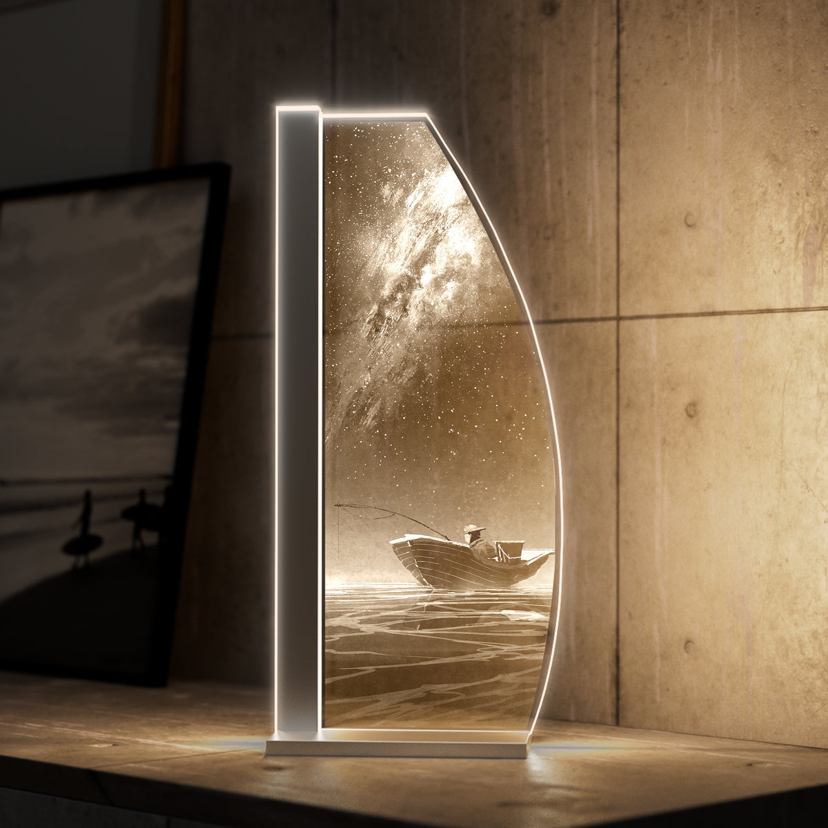 Tischleuchte Fisher of Dreams by LUVERRE, dimmbar