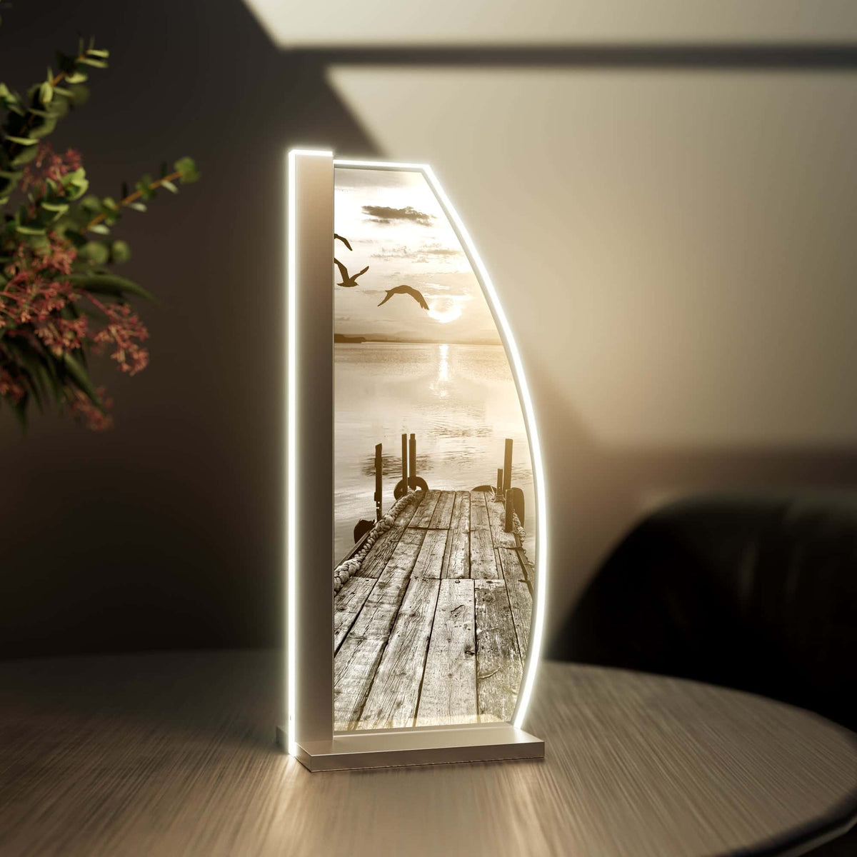 Tischleuchte Footbridge by LUVERRE, dimmbar