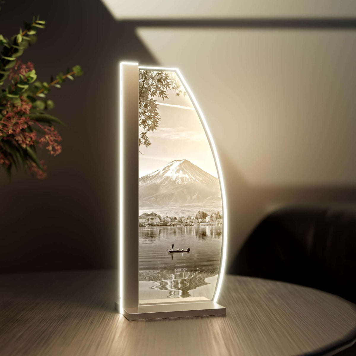 Tischleuchte Fuji by LUVERRE, dimmbar