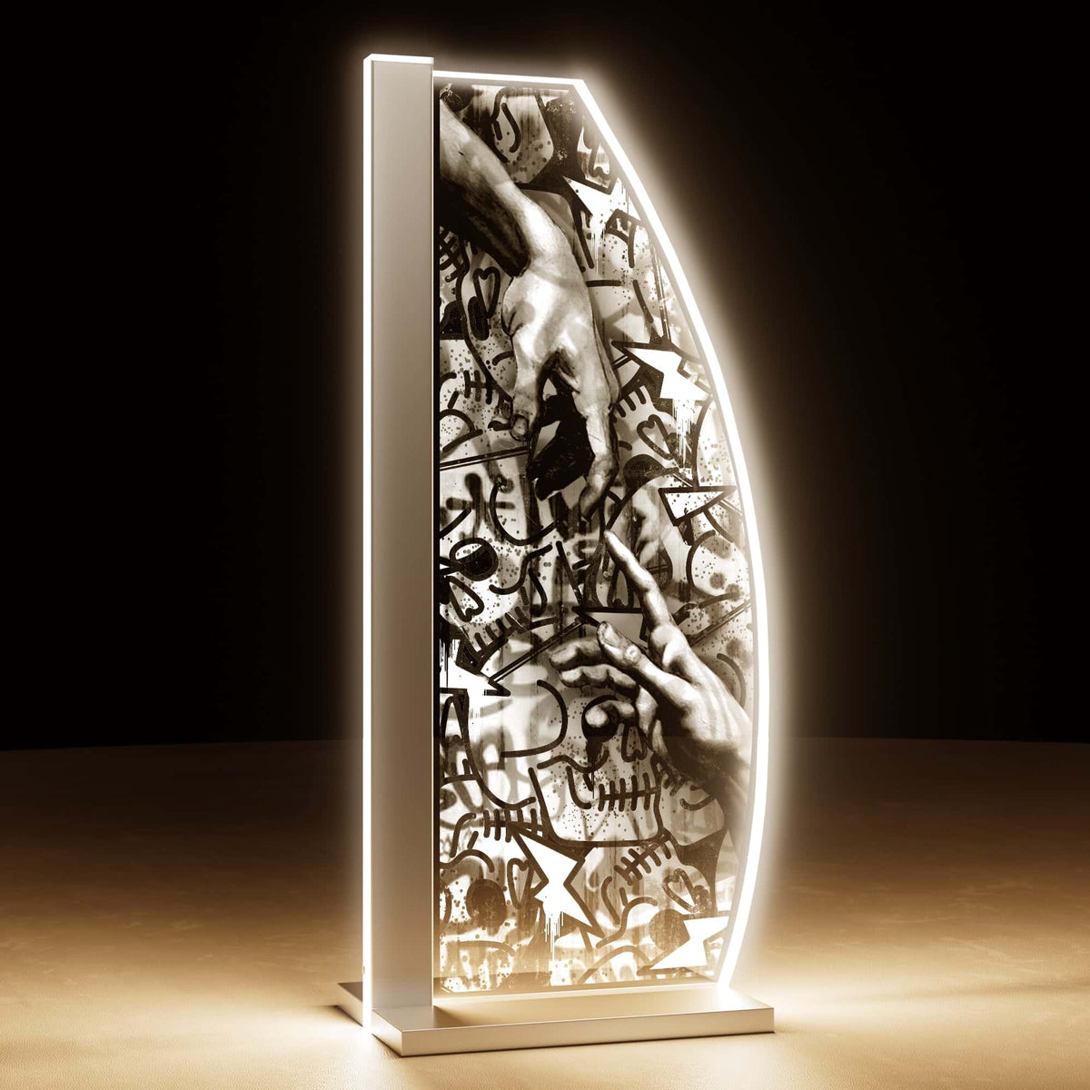 Tischleuchte Helping Hands by LUVERRE, dimmbar