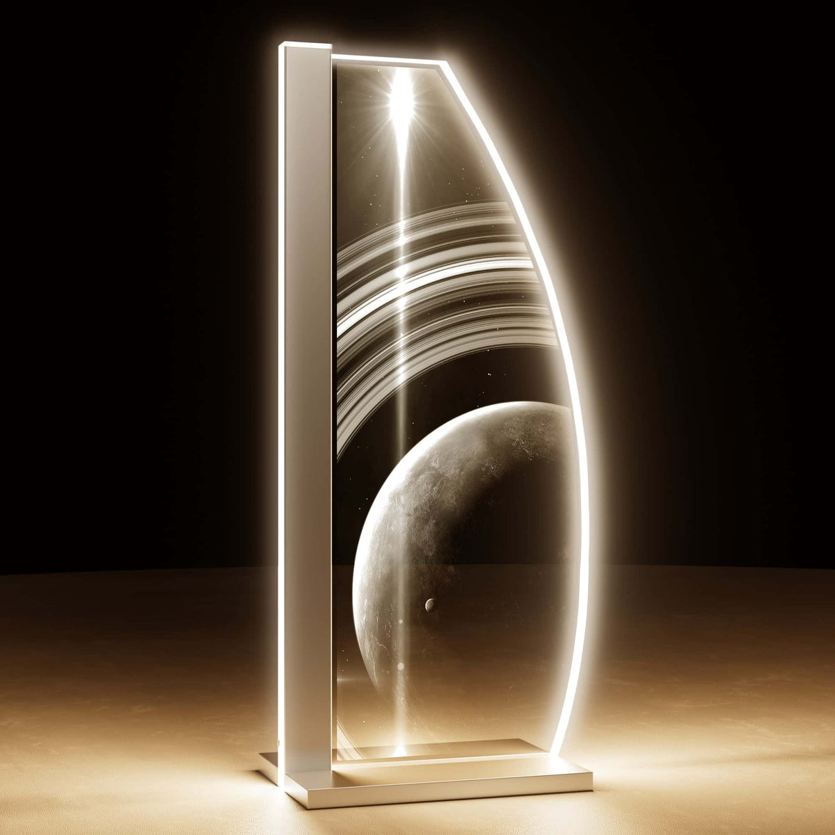 Tischleuchte Infinite Space by LUVERRE, dimmbar