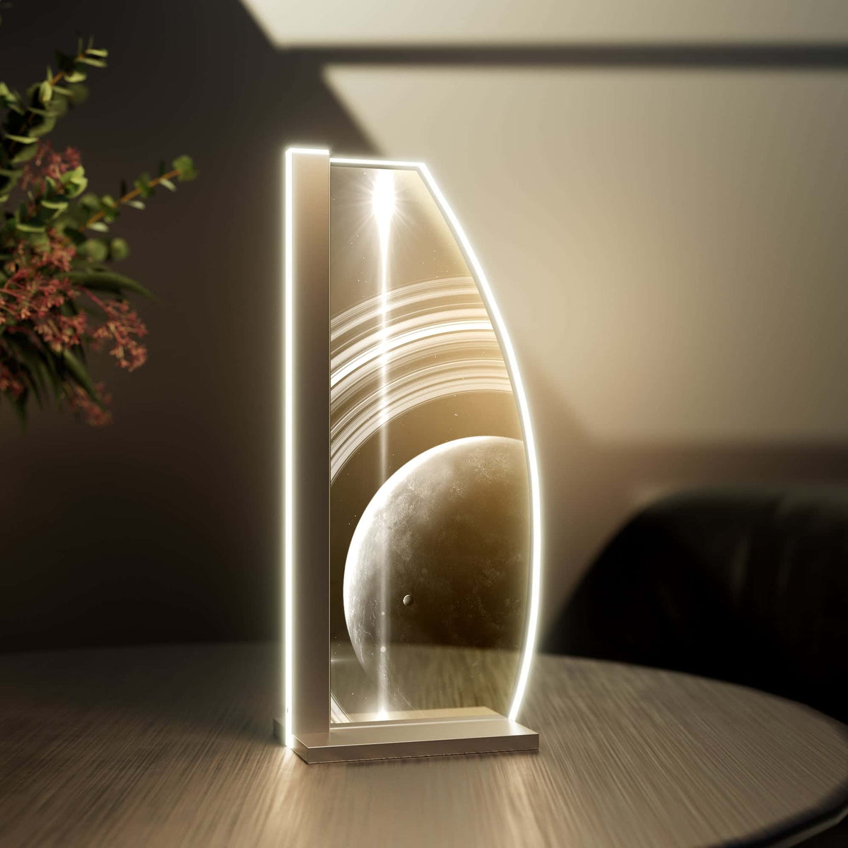 Tischleuchte Infinite Space by LUVERRE, dimmbar