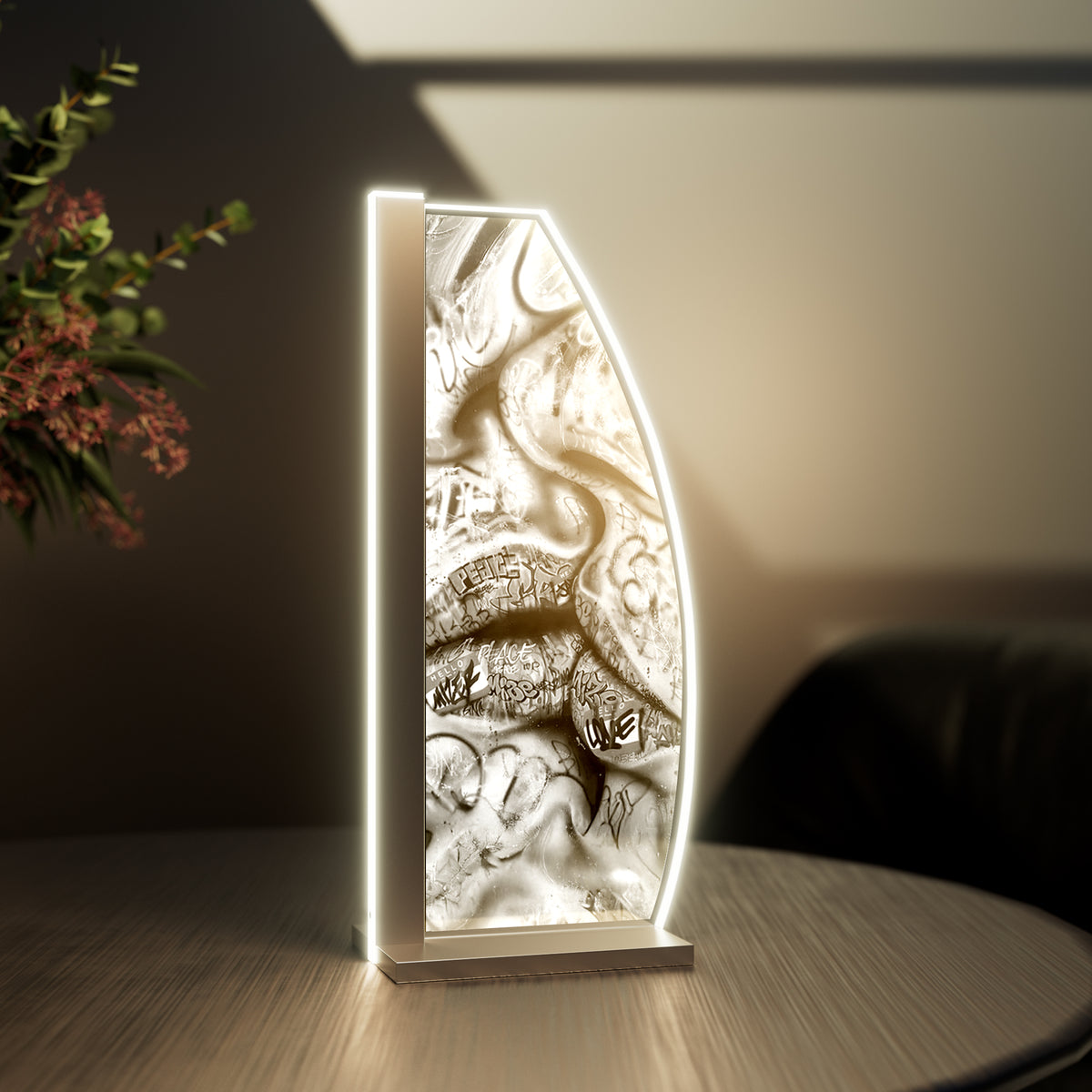 Tischleuchte Urban Kiss by LUVERRE, dimmbar