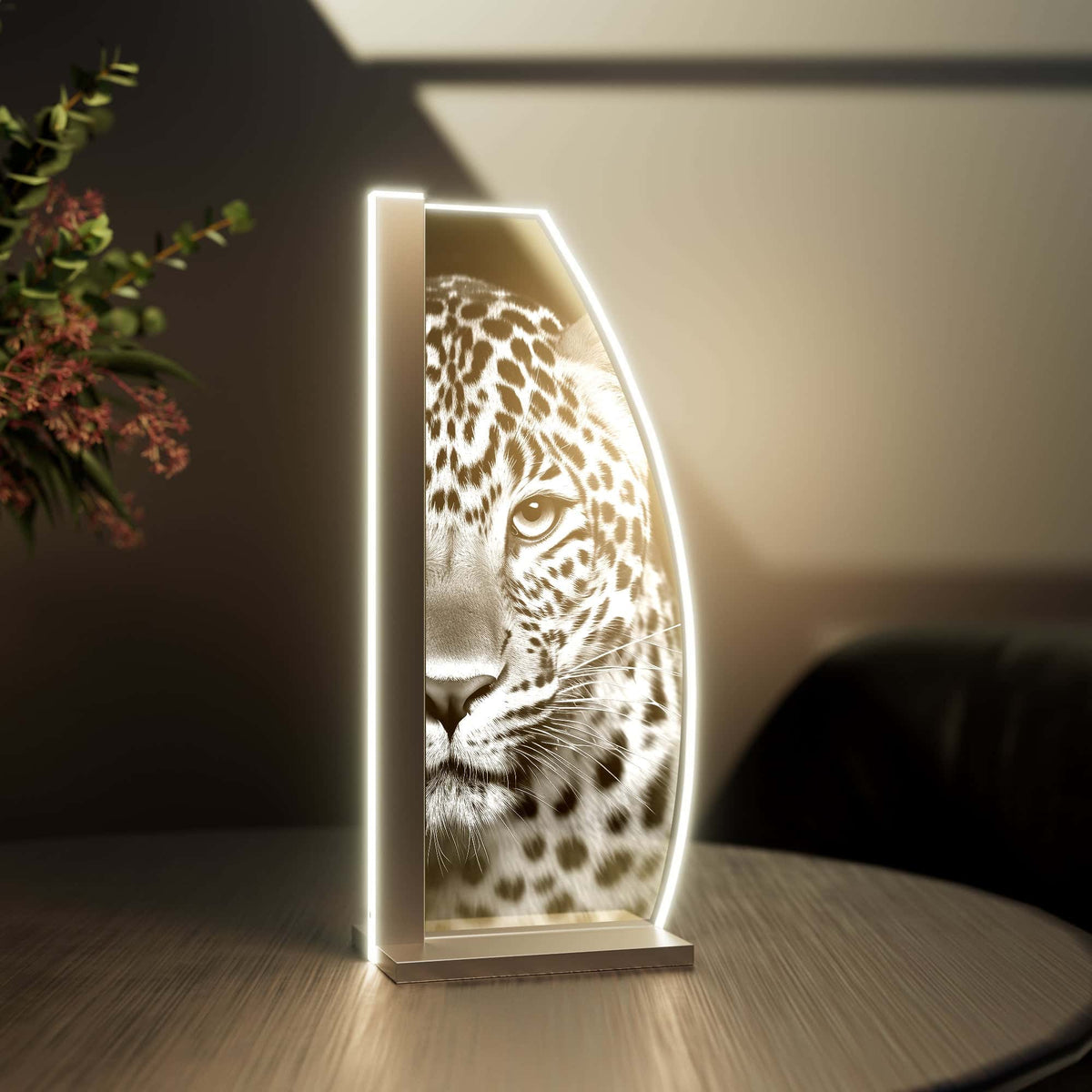 Tischleuchte Leopard by LUVERRE, dimmbar