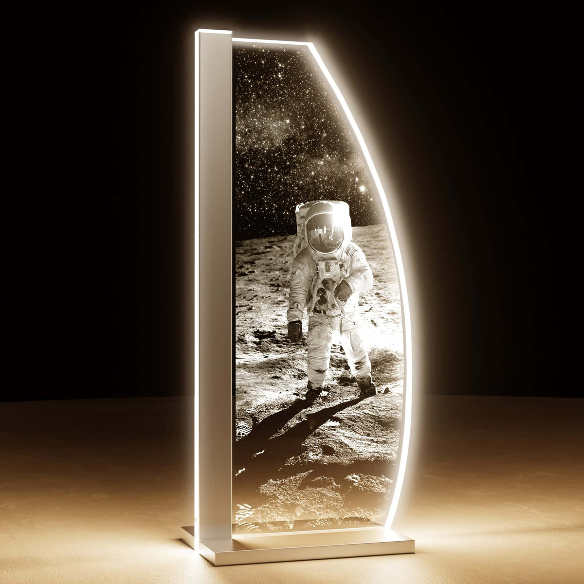 Tischleuchte  Man on the Moon by LUVERRE, dimmbar