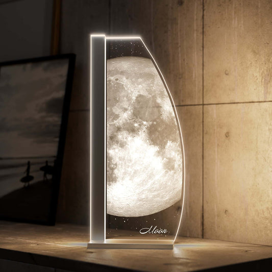 Tischleuchte Mond by LUVERRE, dimmbar
