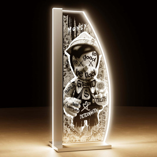 Tischleuchte Money Man by LUVERRE, dimmbar
