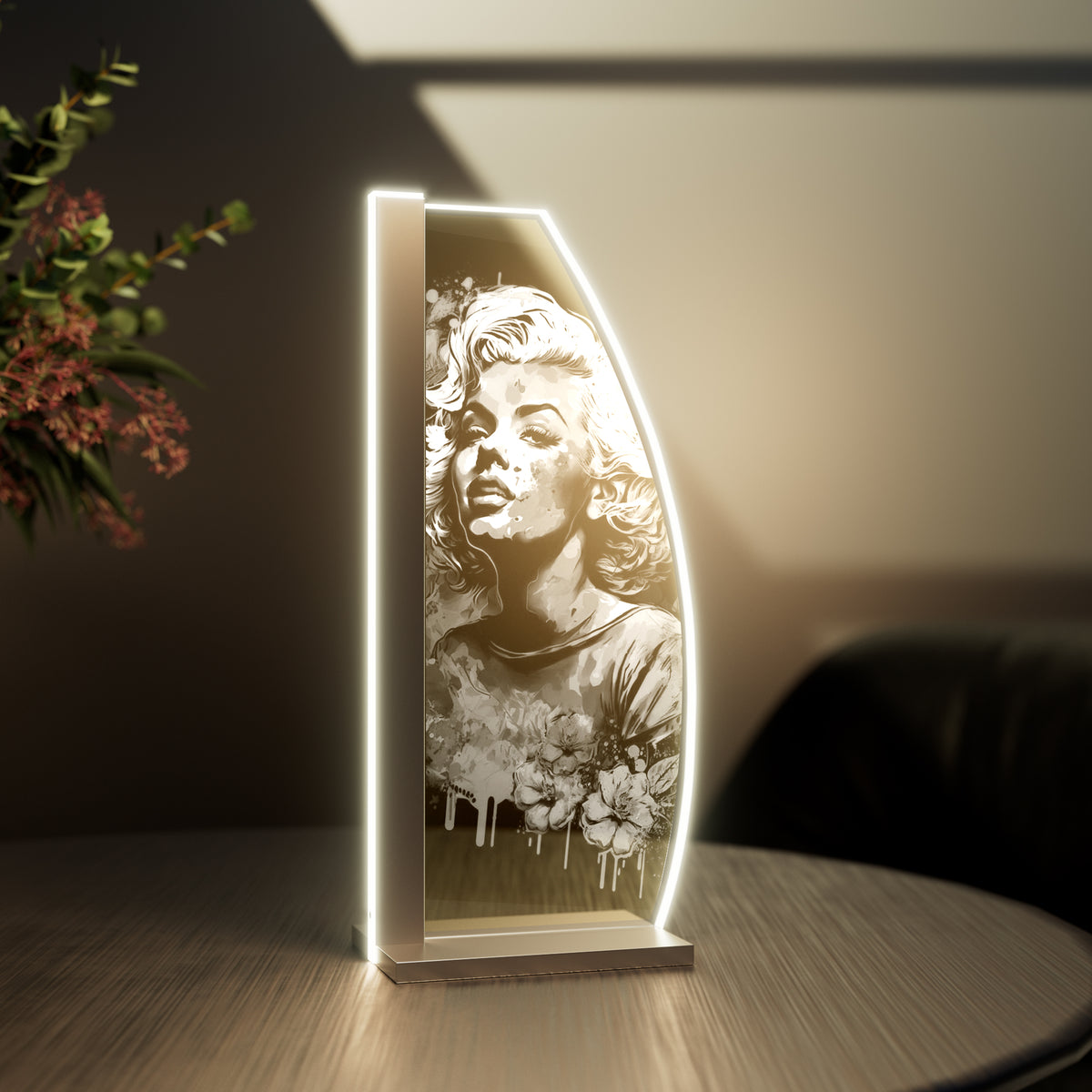 Tischleuchte Monroe by LUVERRE, dimmbar