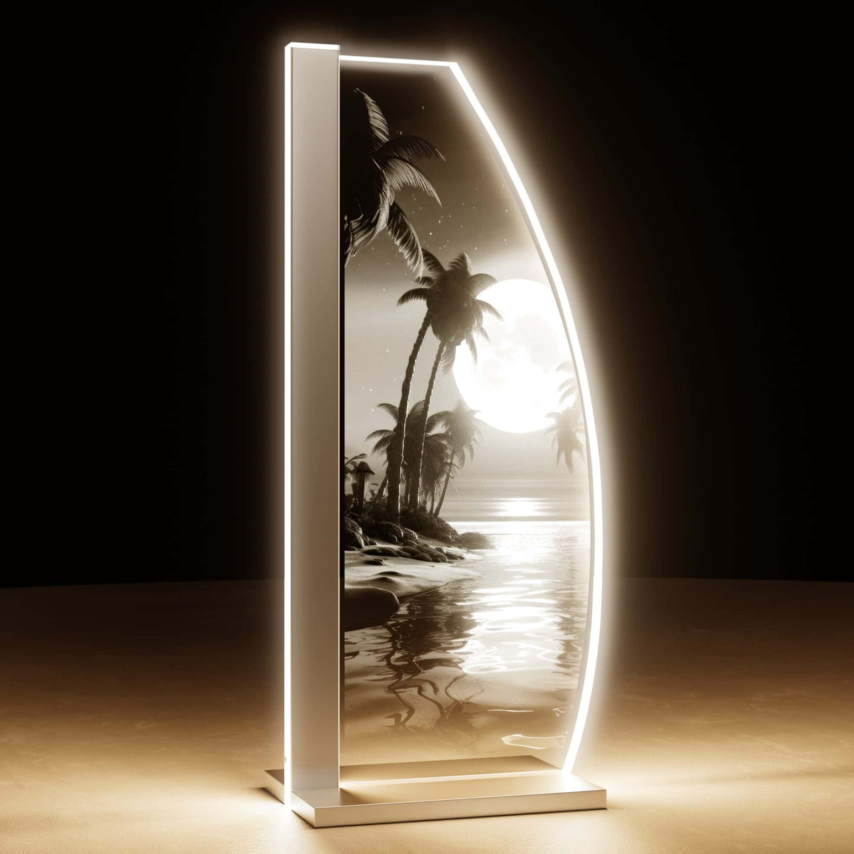 Tischleuchte Moonlight by LUVERRE, dimmbar