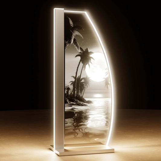 Tischleuchte Moonlight by LUVERRE, dimmbar