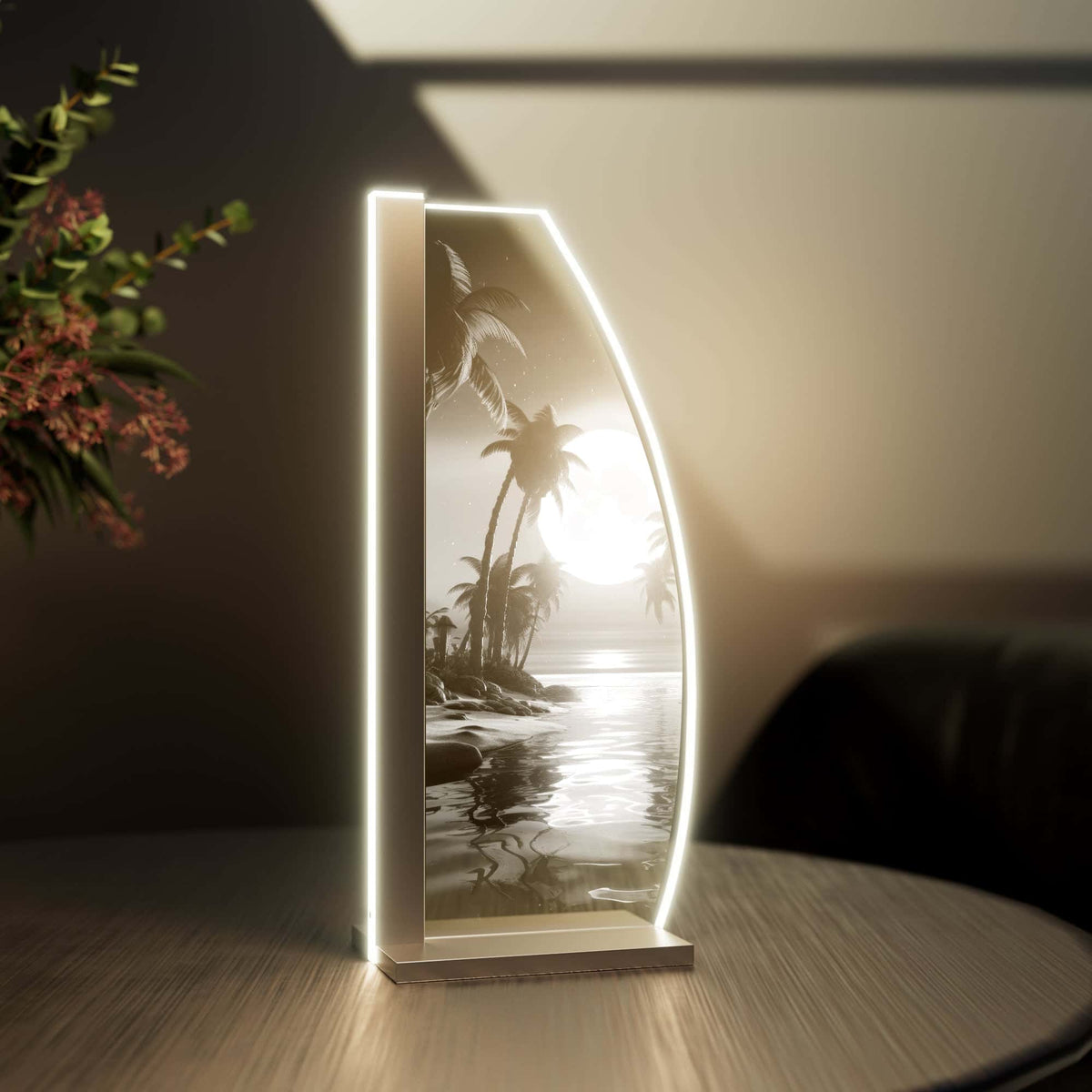 Tischleuchte Moonlight by LUVERRE, dimmbar