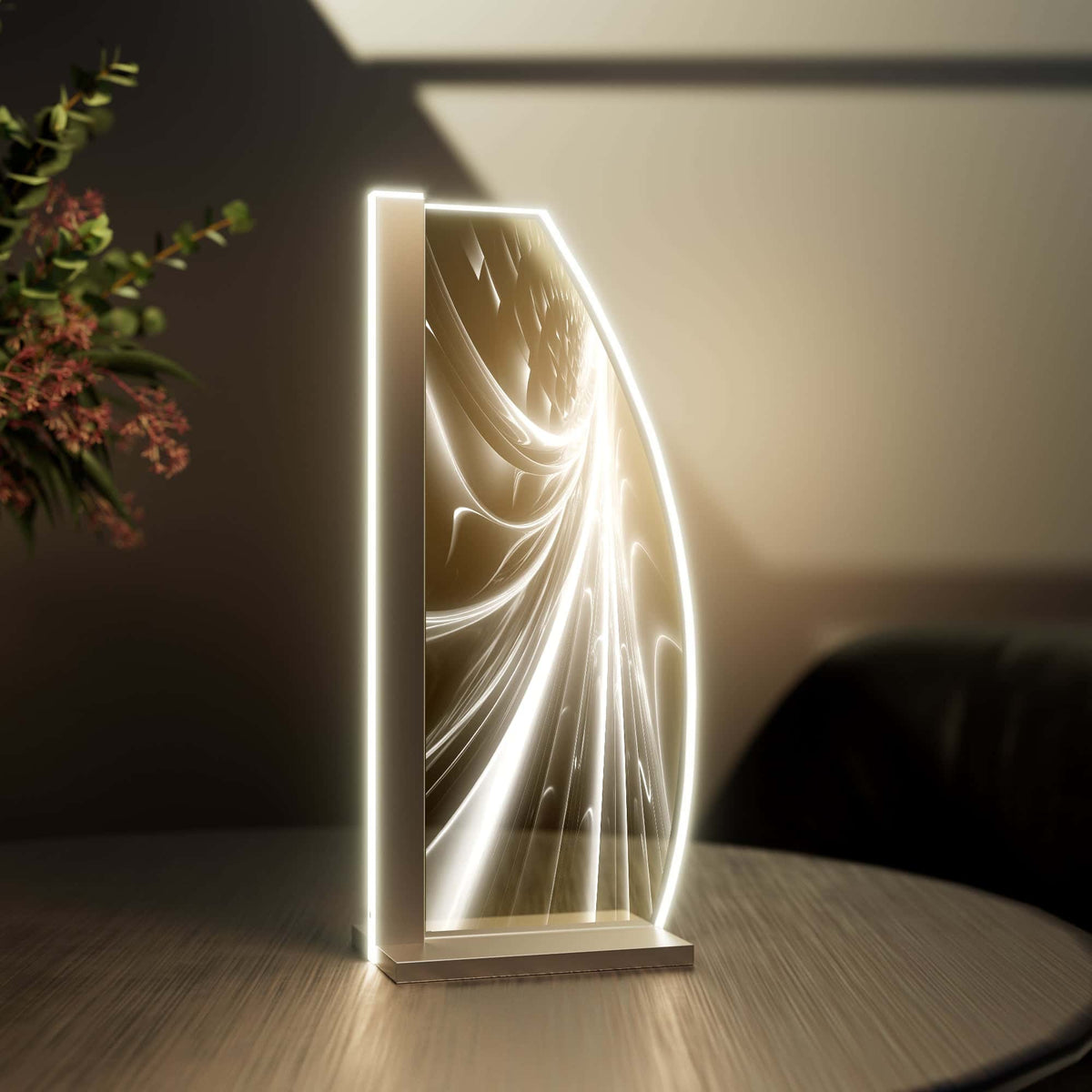 Tischleuchte Neon Flash by LUVERRE, dimmbar