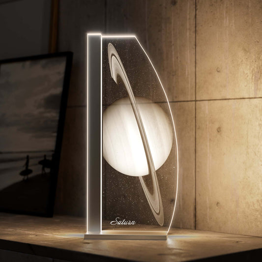Tischleuchte Saturn by LUVERRE, dimmbar