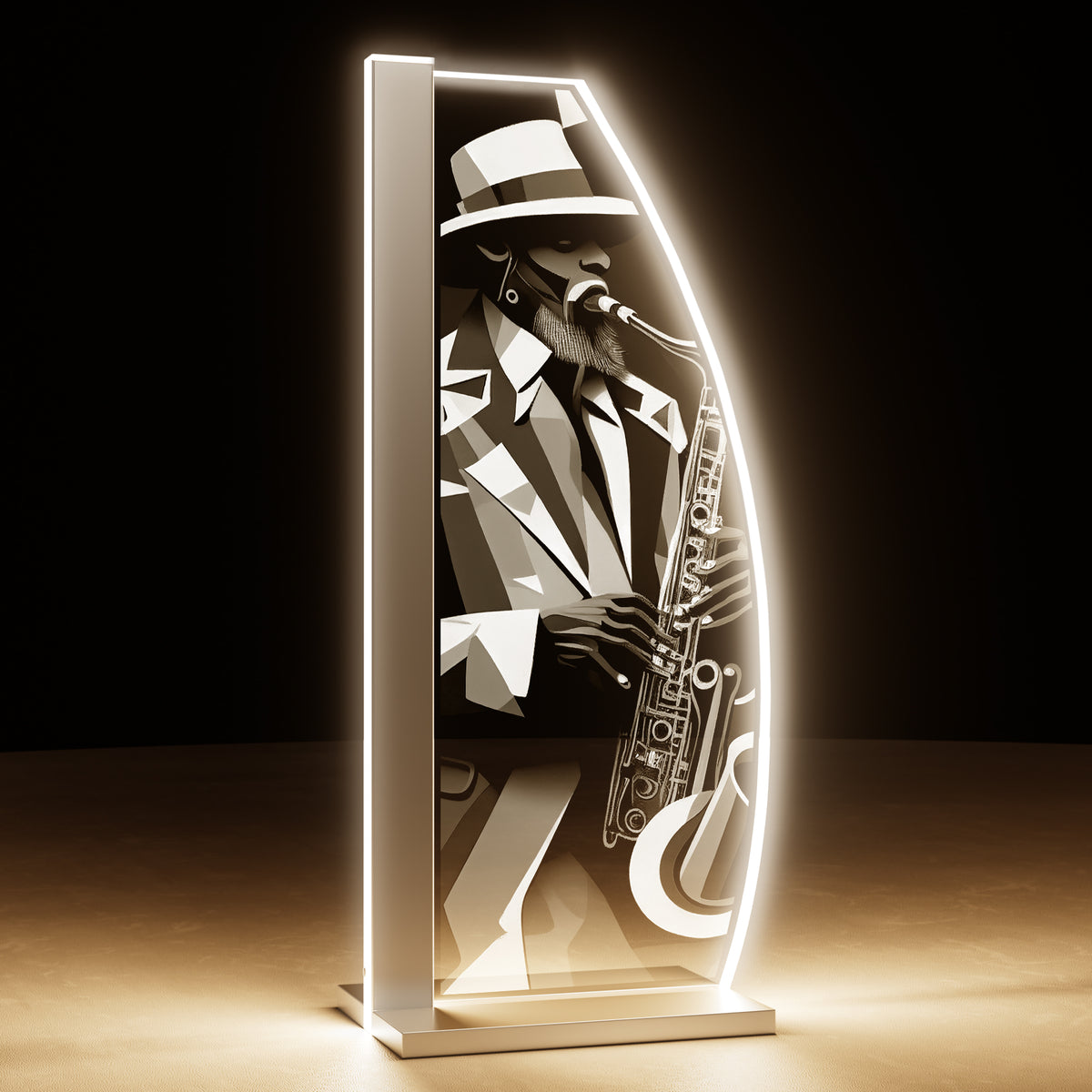 Tischleuchte Sax by LUVERRE, dimmbar