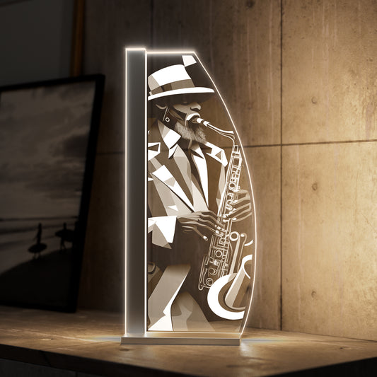 Tischleuchte Sax by LUVERRE, dimmbar