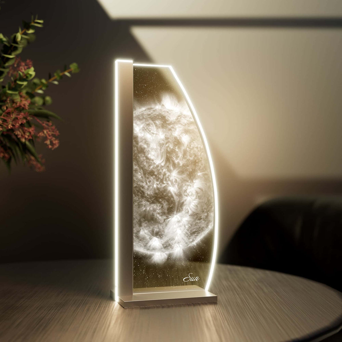 Tischleuchte Sonne by LUVERRE, dimmbar