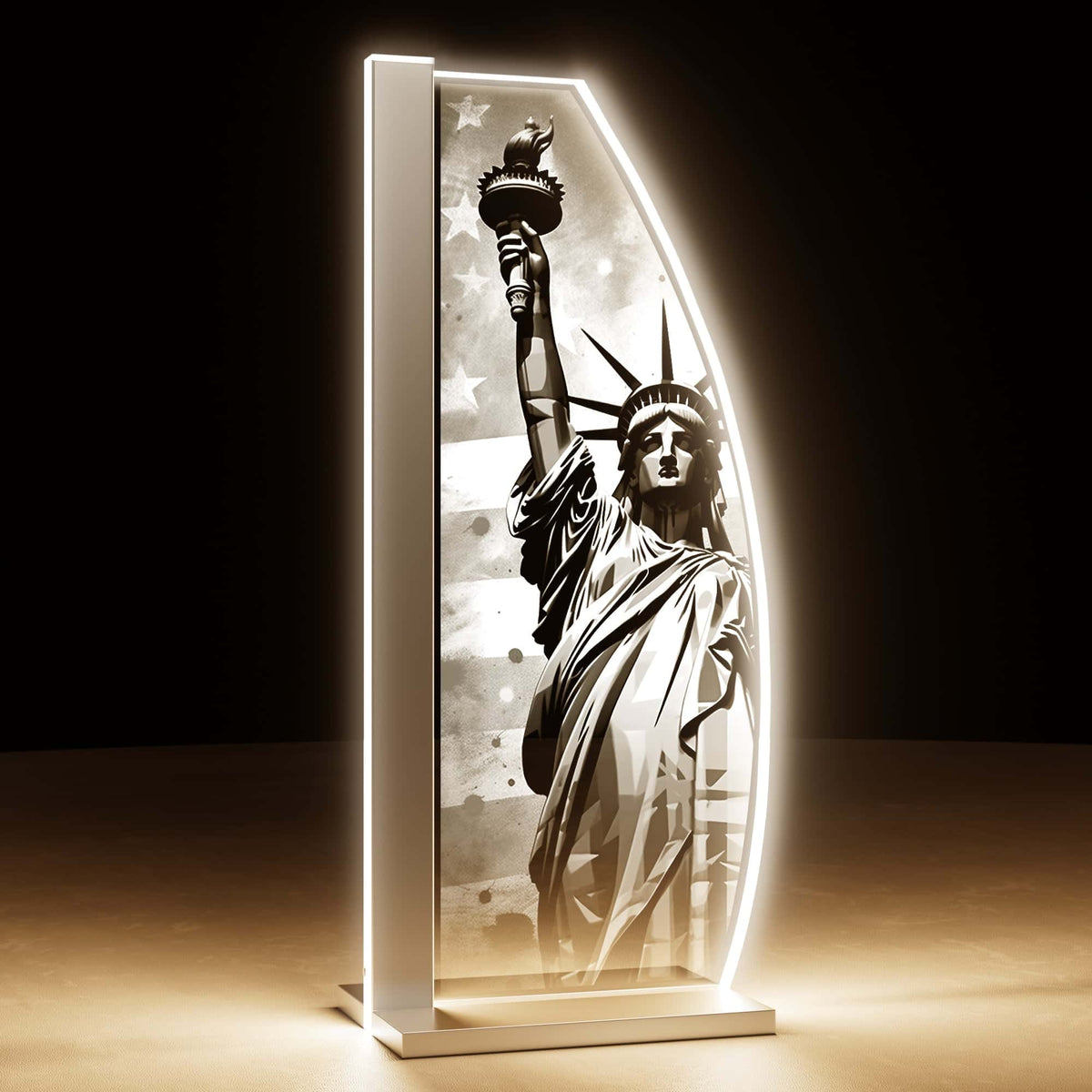 Tischleuchte Statue of Liberty by LUVERRE, dimmbar