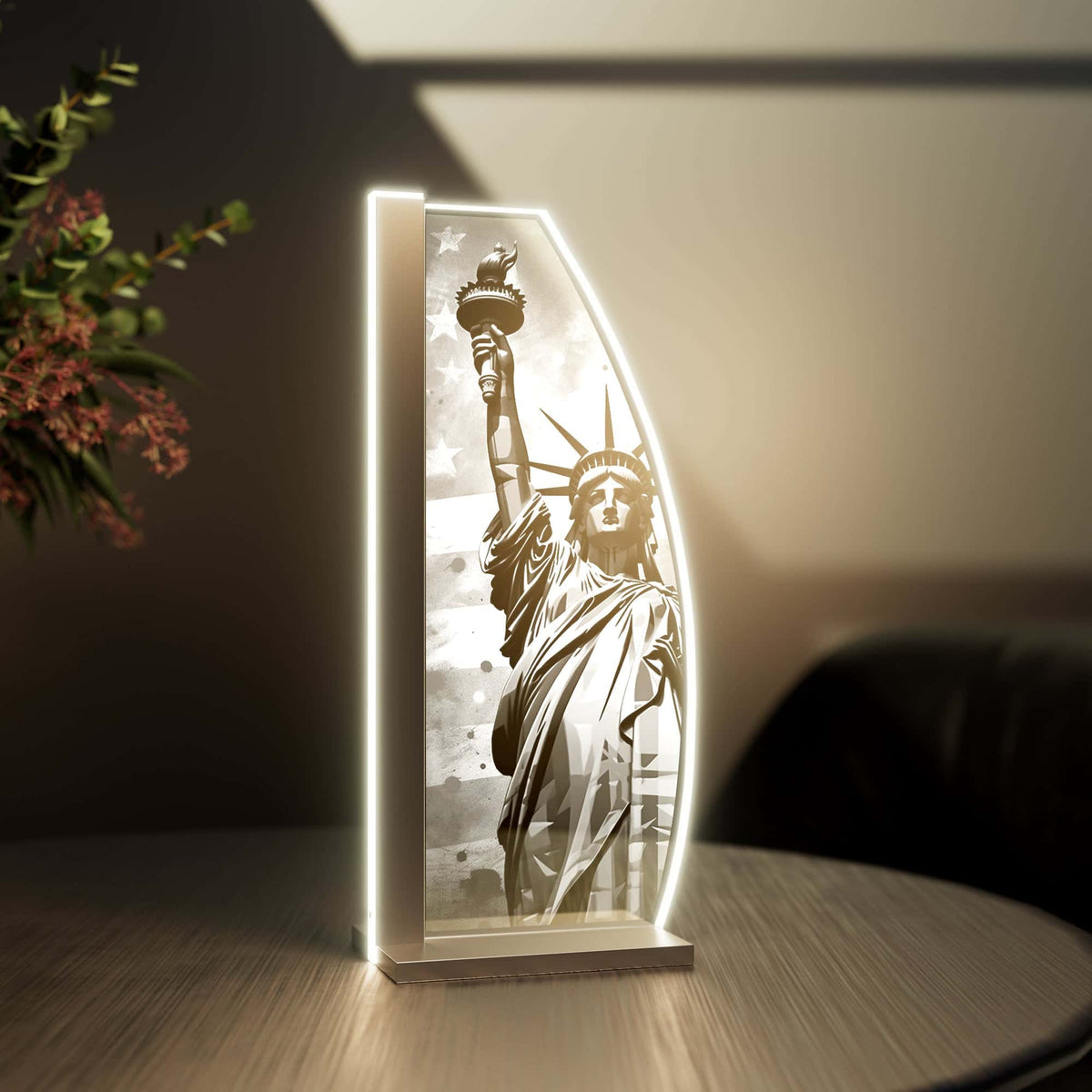 Tischleuchte Statue of Liberty by LUVERRE, dimmbar