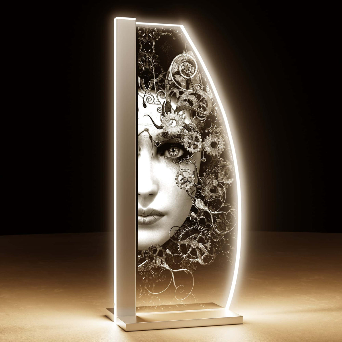 Tischleuchte SteamPunk by LUVERRE, dimmbar