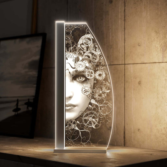 Tischleuchte SteamPunk by LUVERRE, dimmbar