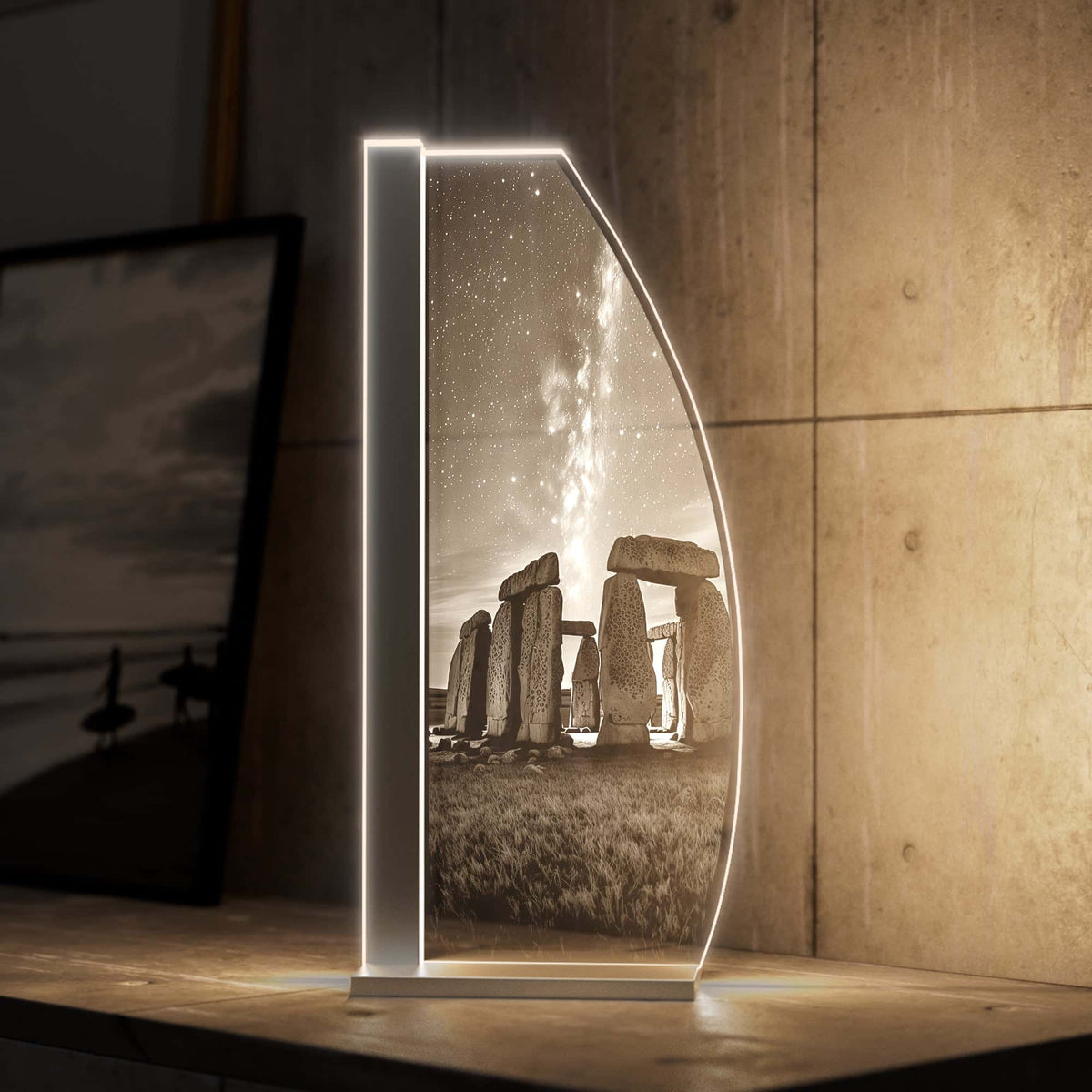 Tischleuchte Stonehenge by LUVERRE, dimmbar