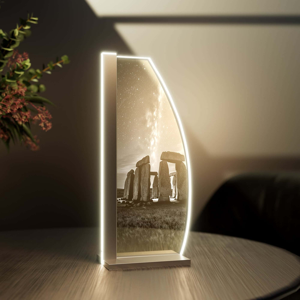 Tischleuchte Stonehenge by LUVERRE, dimmbar