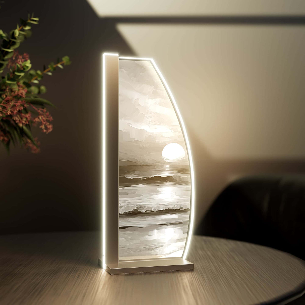 Tischleuchte Sunset Painting by LUVERRE, dimmbar