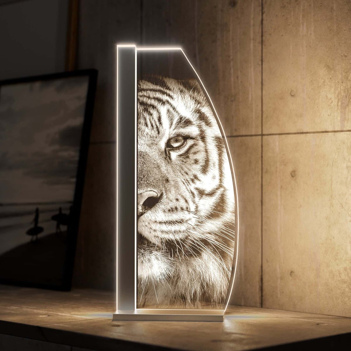 Tischleuchte Tiger by LUVERRE, dimmbar