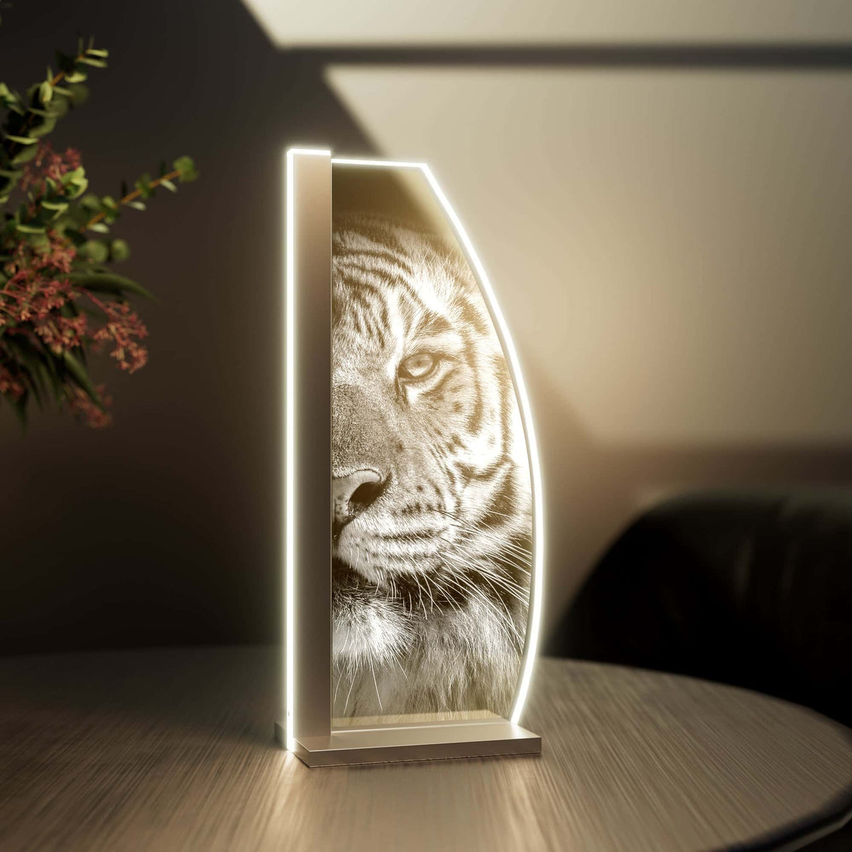 Tischleuchte Tiger by LUVERRE, dimmbar