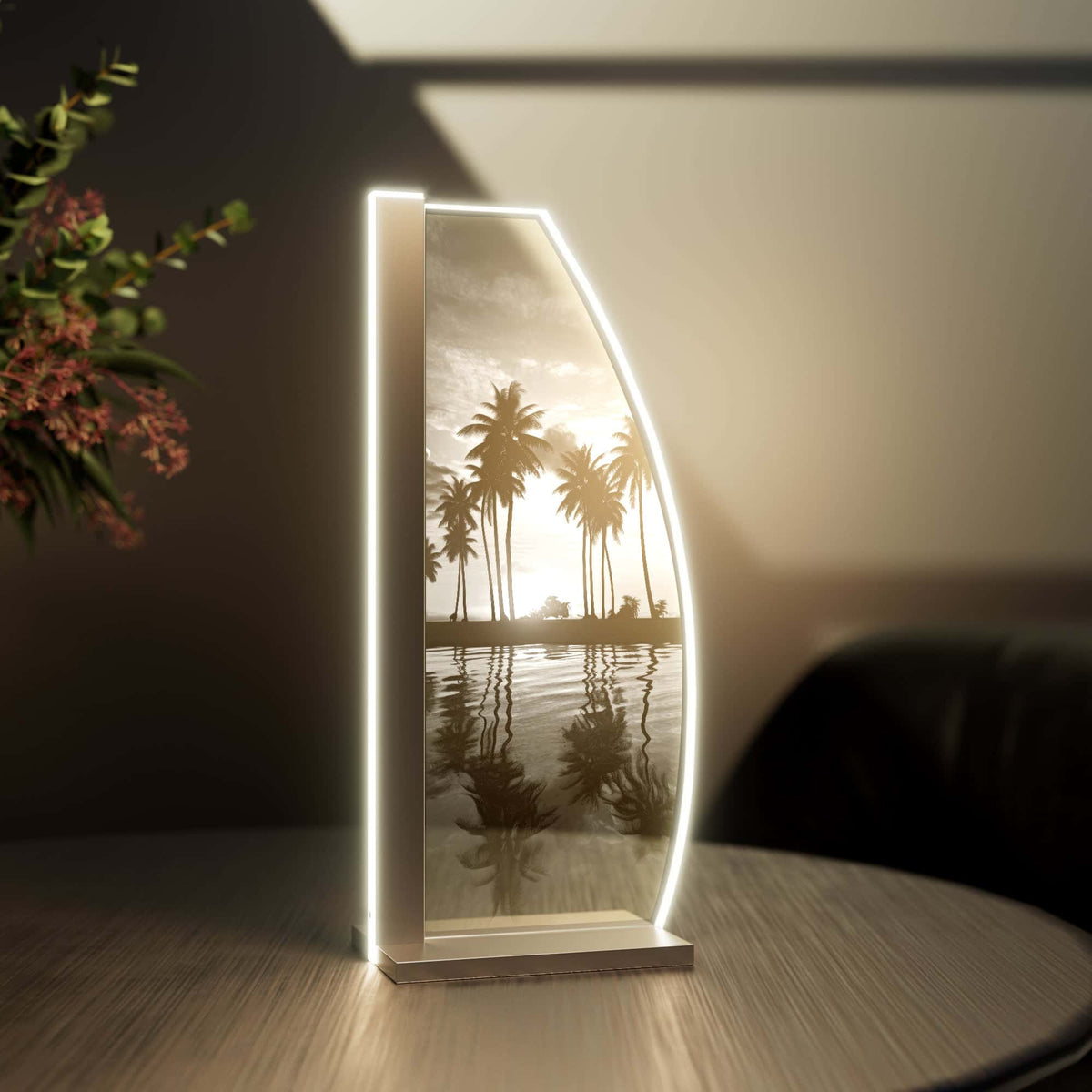 Tischleuchte Tropical Paradise by LUVERRE, dimmbar