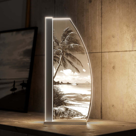 Tischleuchte Tropical Beach by LUVERRE, dimmbar