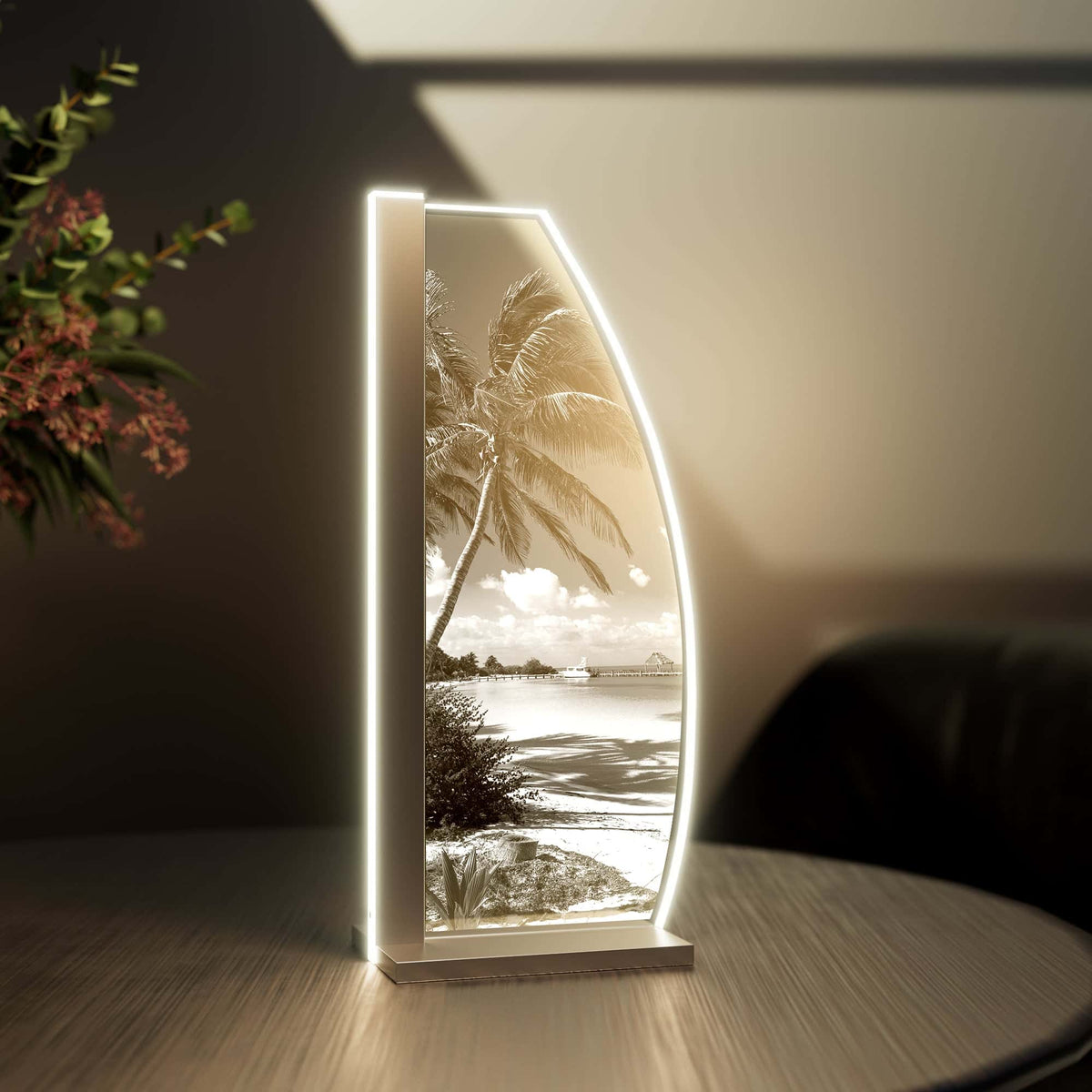 Tischleuchte Tropical Beach by LUVERRE, dimmbar