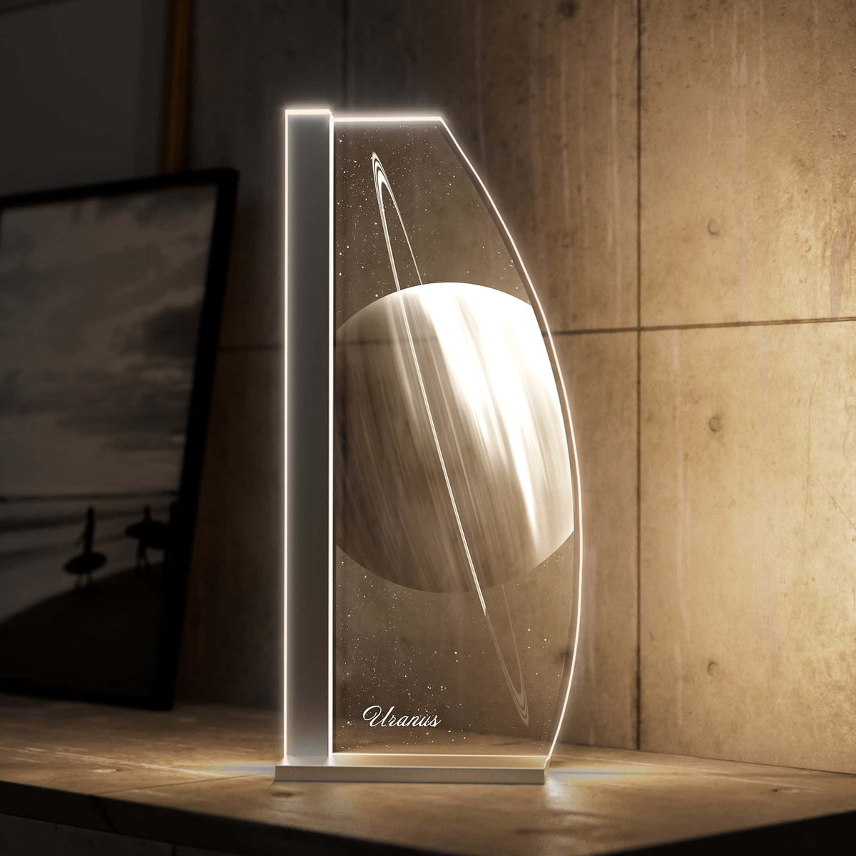 Tischleuchte Uranus by LUVERRE, dimmbar