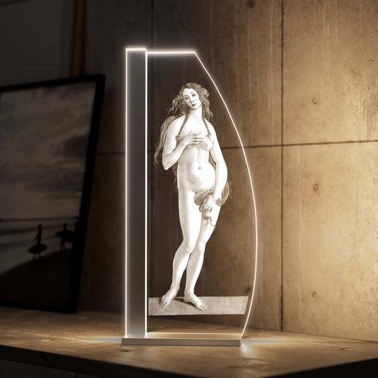 Tischleuchte VENUS, Botticelli by LUVERRE, dimmbar