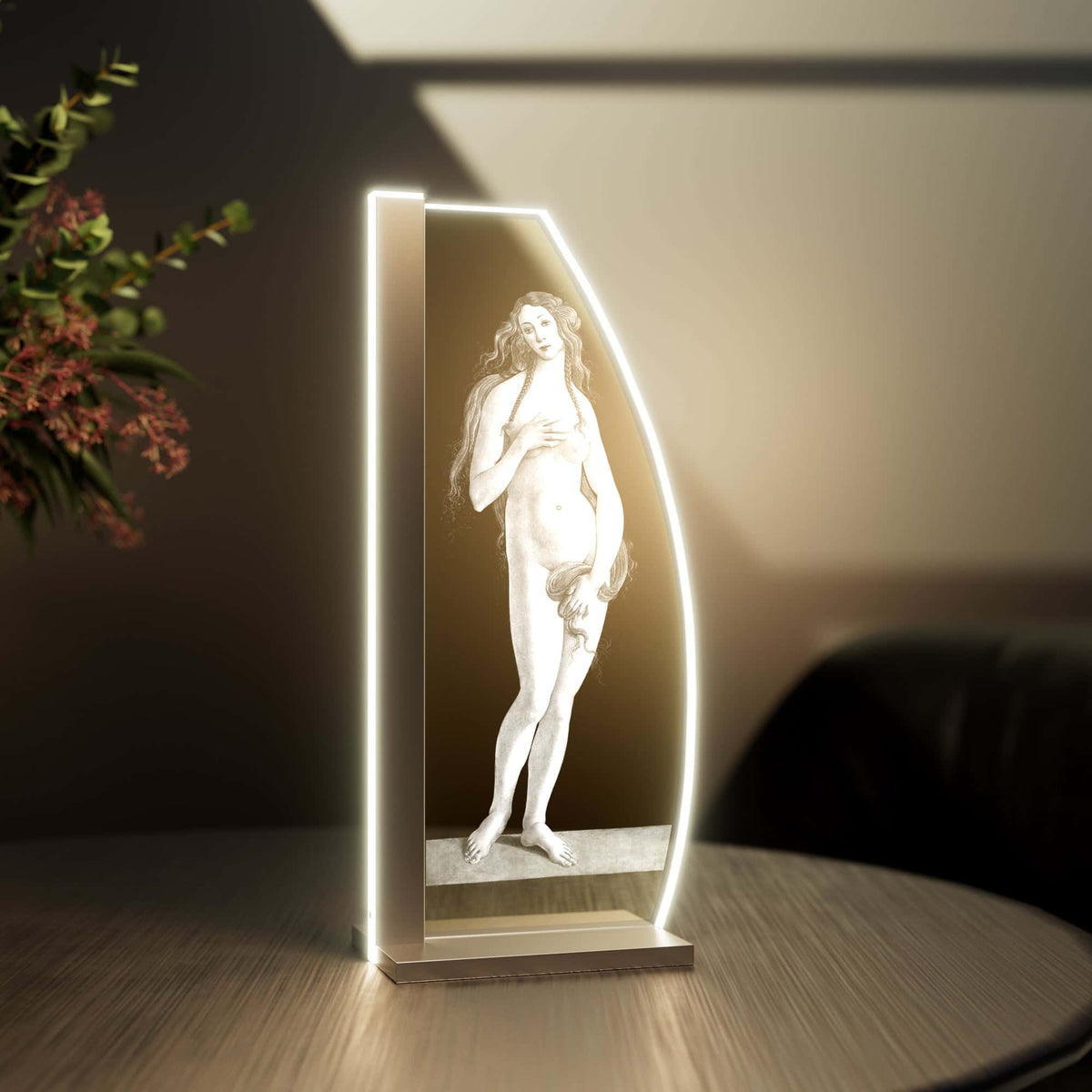 Tischleuchte VENUS, Botticelli by LUVERRE, dimmbar