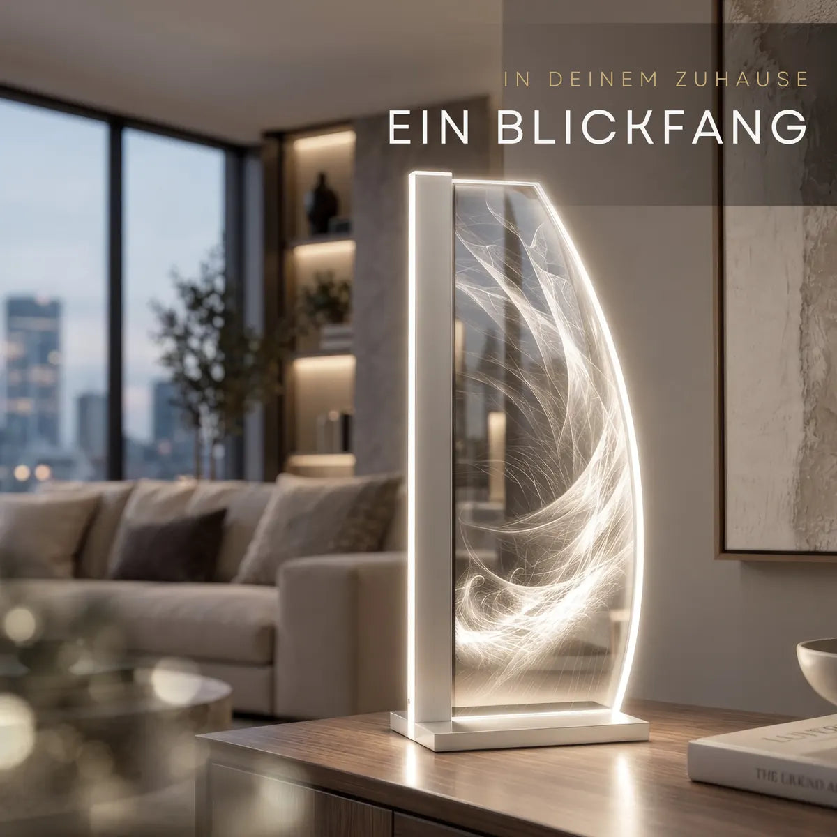 LUVERRE Flame of Light: Die Leuchte im Wohnzimmer