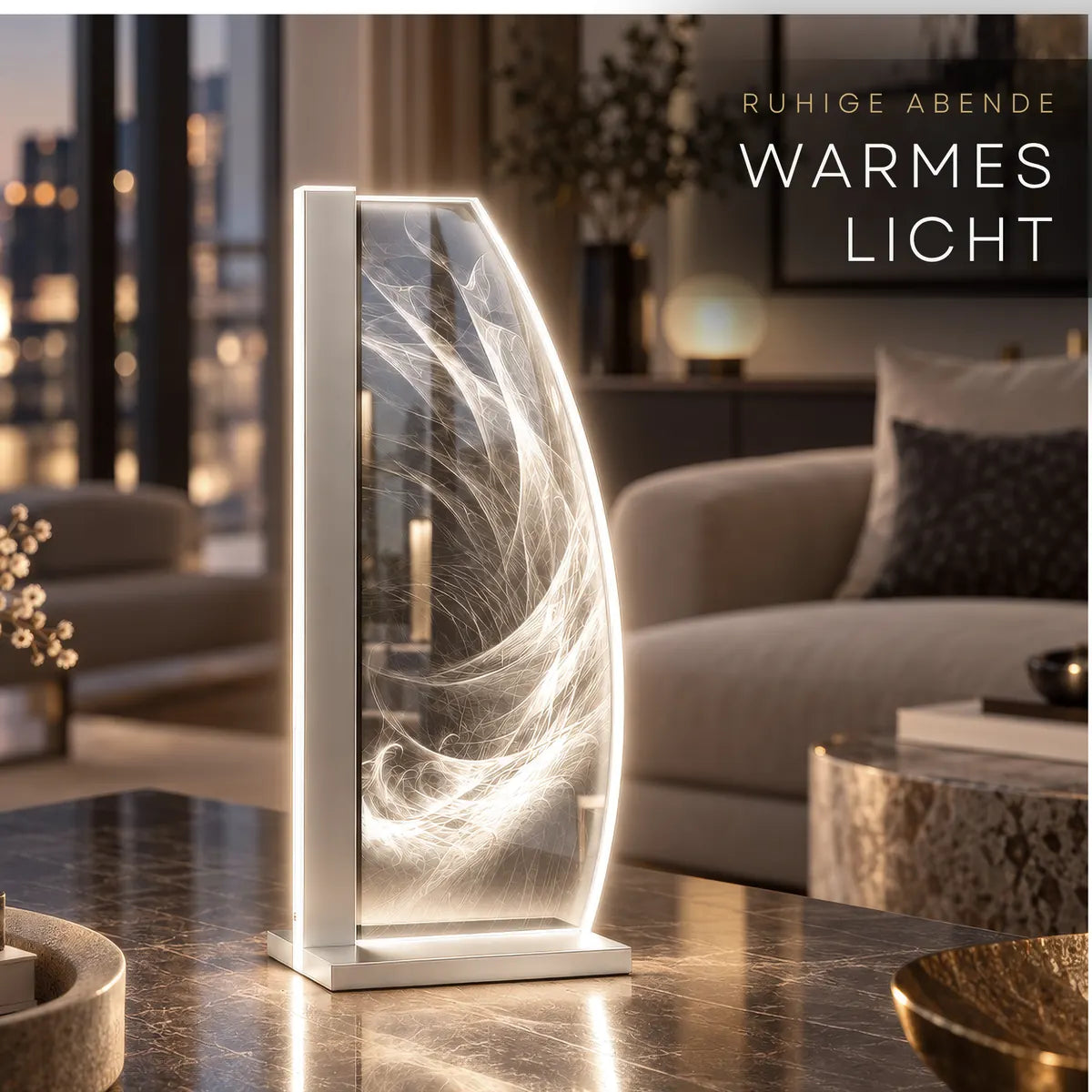 LUVERRE Flame of Light: Warmes Licht am Abend
