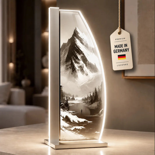 LUVERRE Snow Mountain: Die Leuchte mit Made-in-Germany-Anhänger